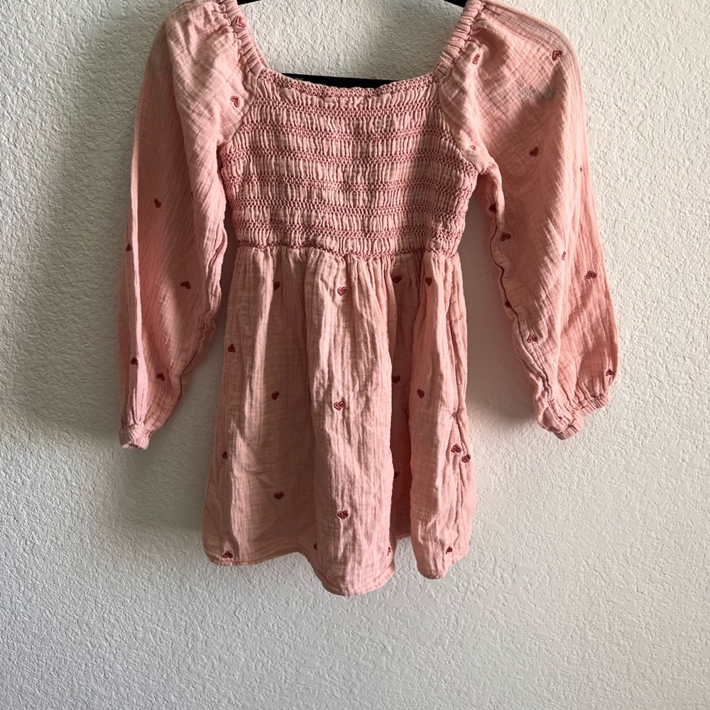 Cat & Jack Light Pink Smocked Dress